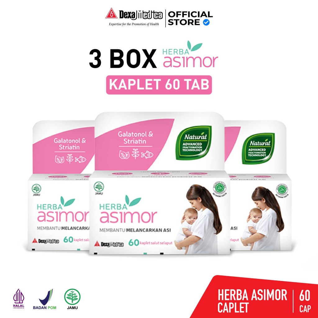 HERBA Asimor – ASI Booster 60 Kaplet 3 Box HERBA Asimor – ASI Booster 60 Kaplet 3 Box