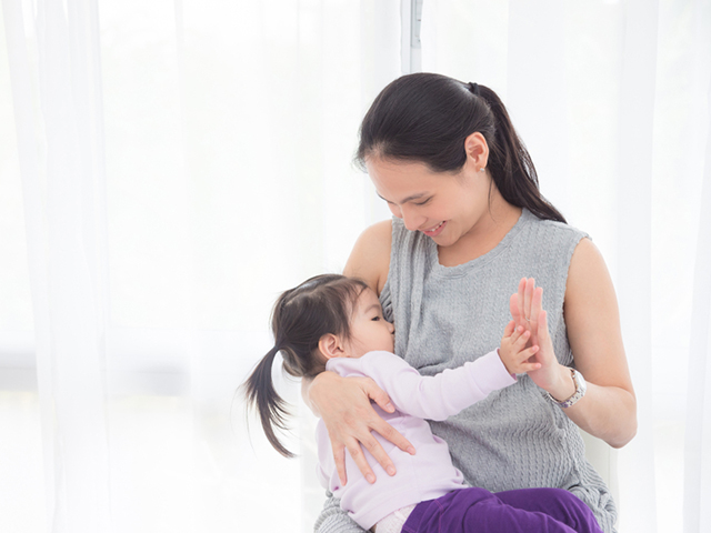 peletakan menyusui bayi