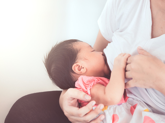 peletakan menyusui bayi