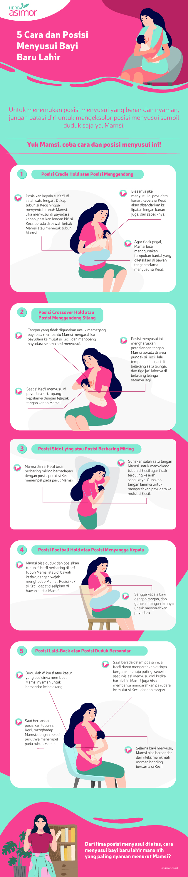 cara menyusui bayi baru lahir