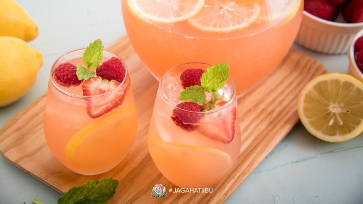 Feature Image Resep Segar Pink Lemonade dengan Herba Asimor Drink, ASI Lancar Mamsi Bahagia! Asimor ASI Booster Pelancar ASI
